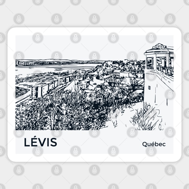 Levis Quebec Sticker by Lakeric